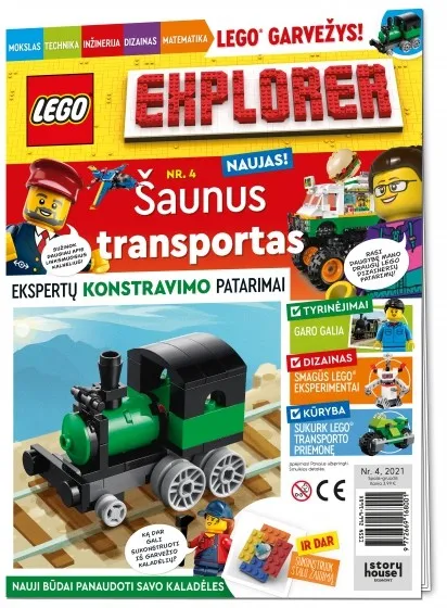 Lego Explorer. Žurnalas 2021/4