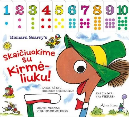 Skaičiuokime su Kirmėliuku