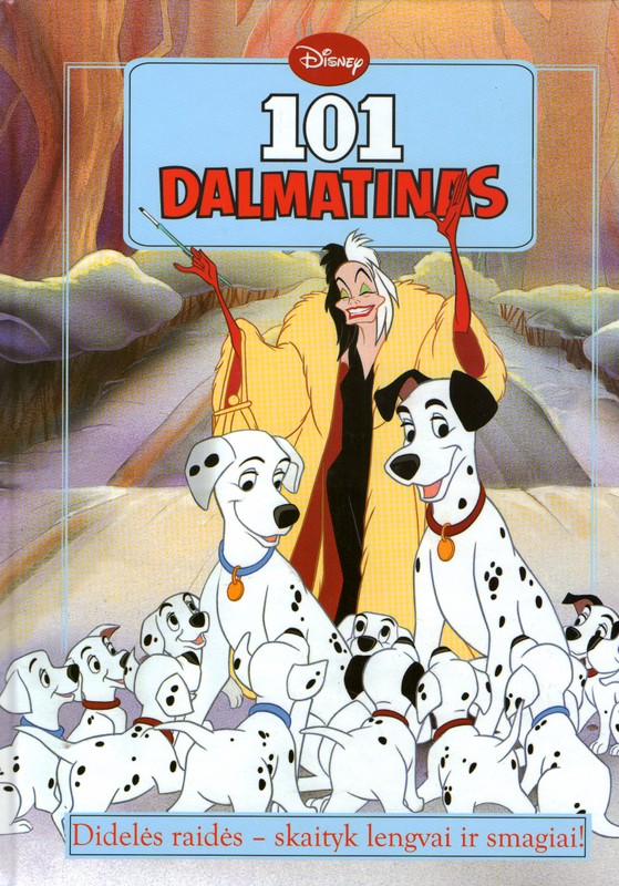 101 dalmatinas (Didelės raidės)