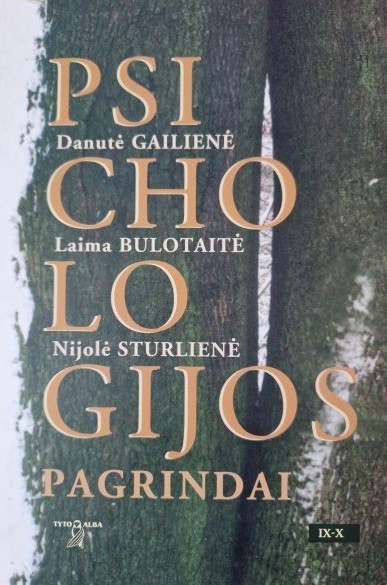 Psichologijos pagrindai IX-X klasei