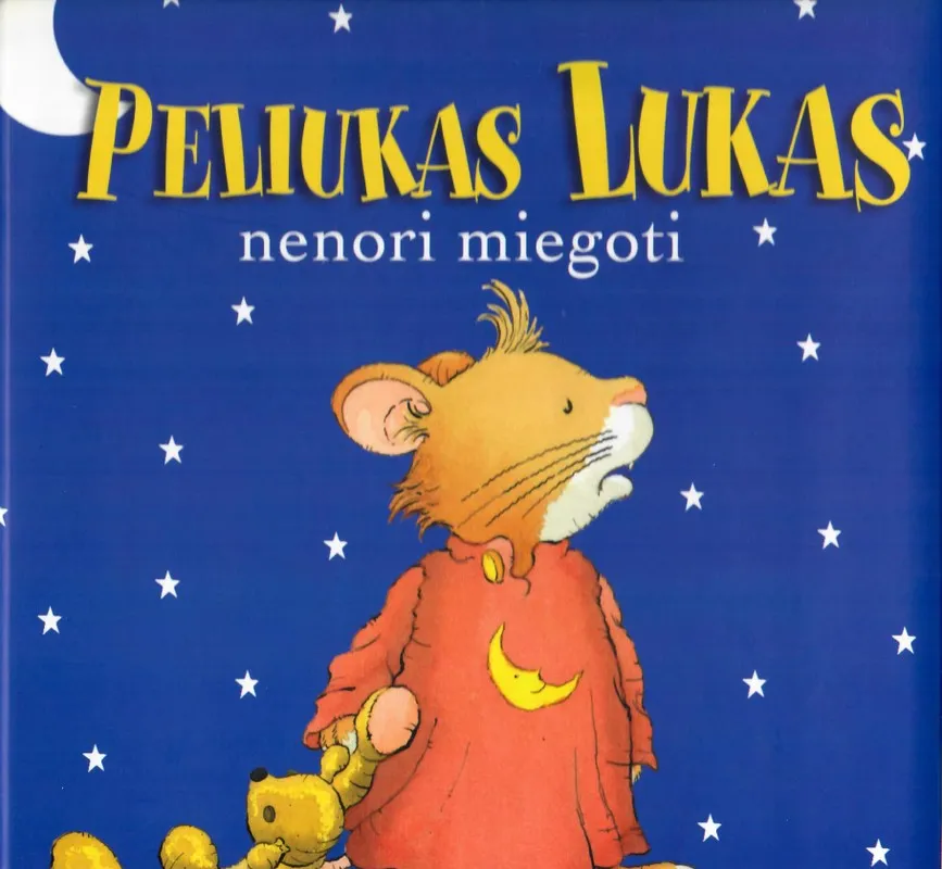 Peliukas Lukas nenori miegoti