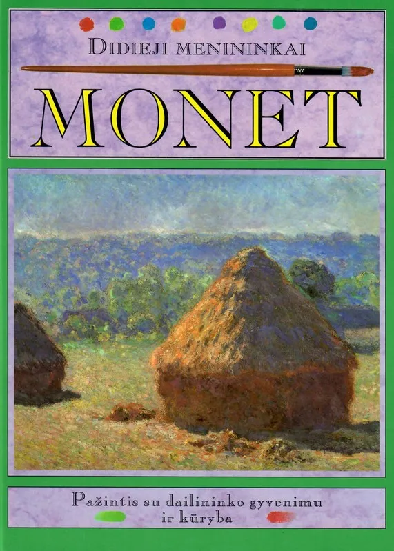 Didieji menininkai. Monet