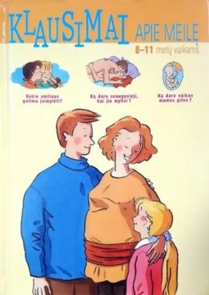 Klausimai apie meilę 8–11 metų vaikams