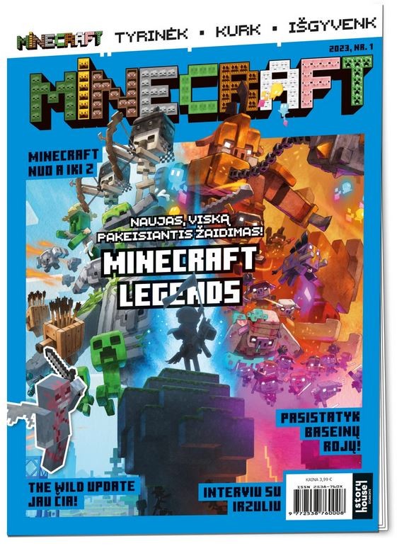 Minecraft. Žurnalas 2023 Nr. 1