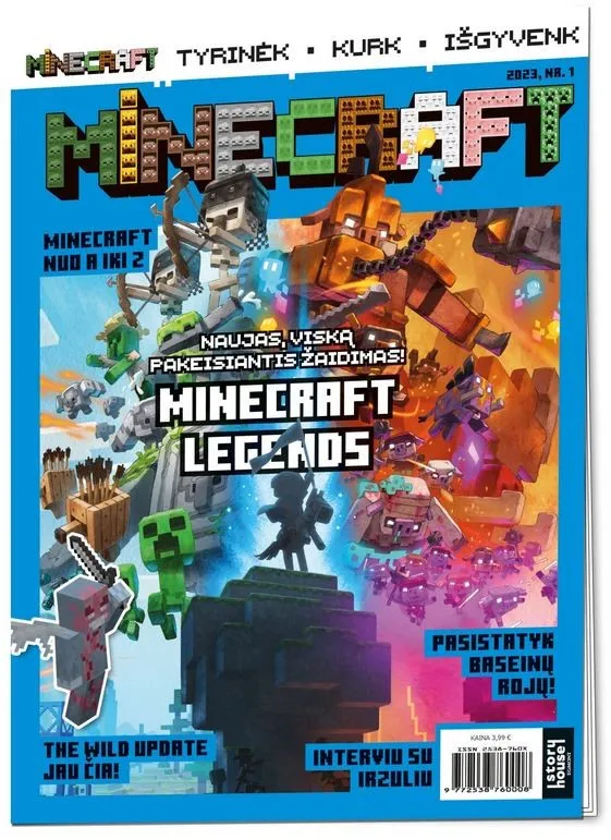 Minecraft. Žurnalas 2023 Nr. 1