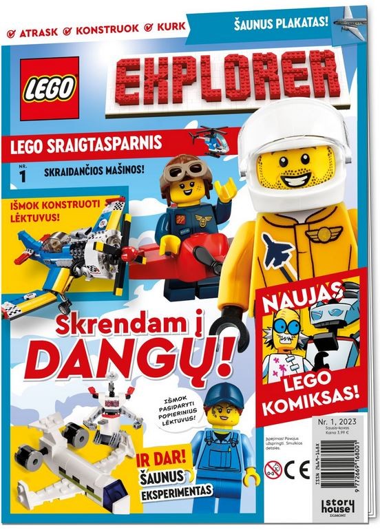 Lego Explorer. Žurnalas 2023/1