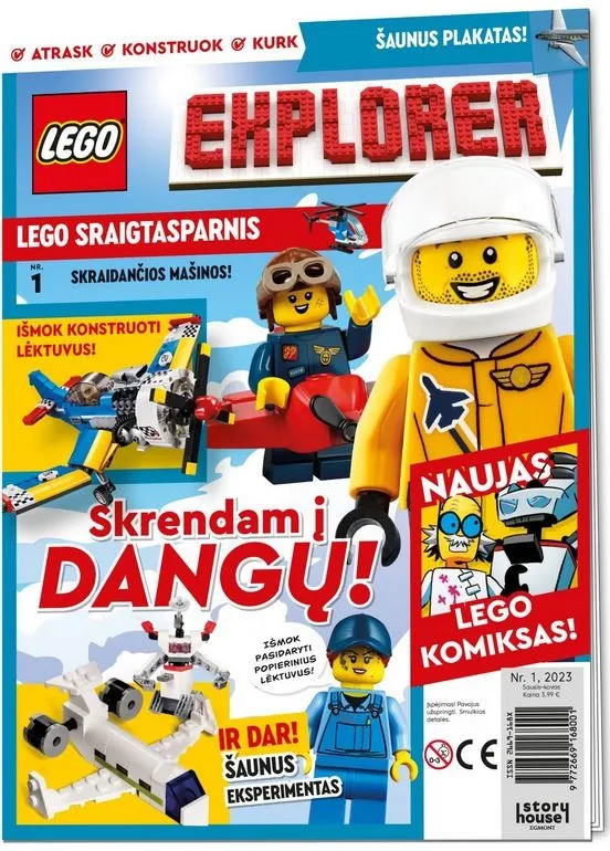 Lego Explorer. Žurnalas 2023/1