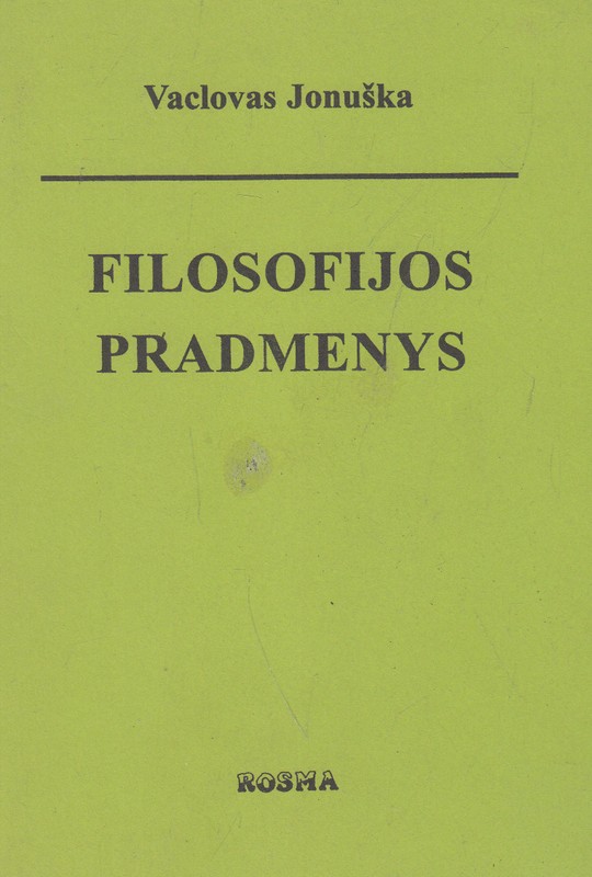Filosofijos pradmenys