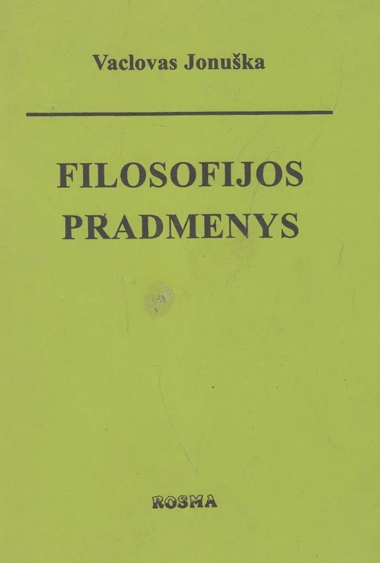 Filosofijos pradmenys