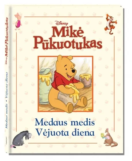 Mikė Pūkuotukas. Medaus medis. Vėjuota diena