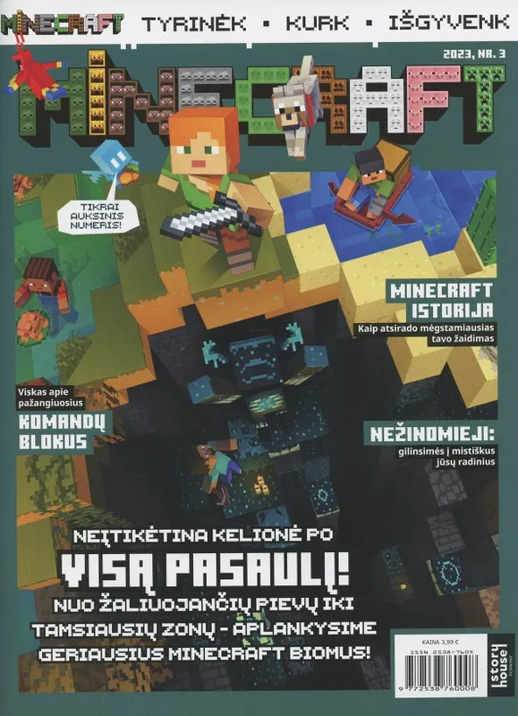 Minecraft. Žurnalas 2023 Nr. 3
