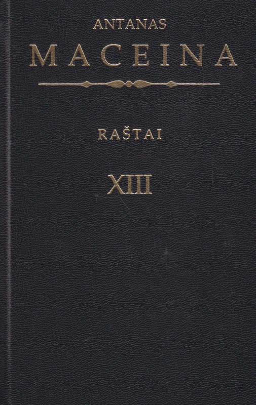Raštai XIII tomas