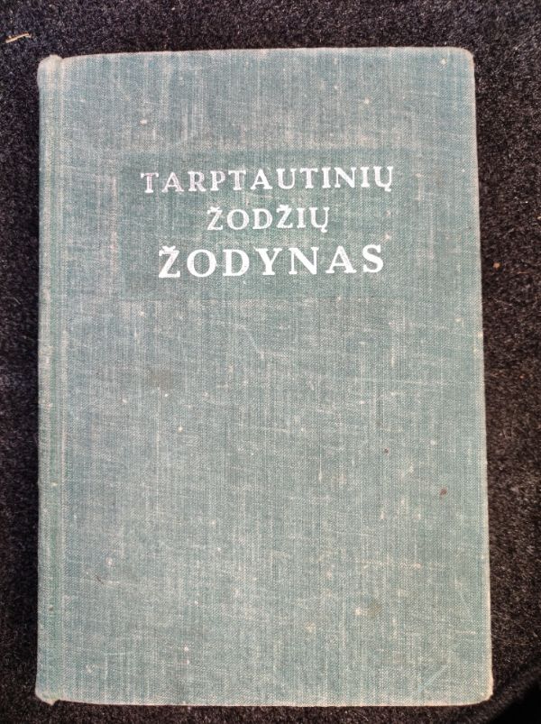 Tarptautinių žodžių žodynas