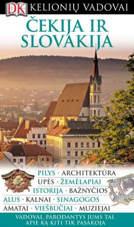 DK Kelionių vadovai Čekija ir Slovakija
