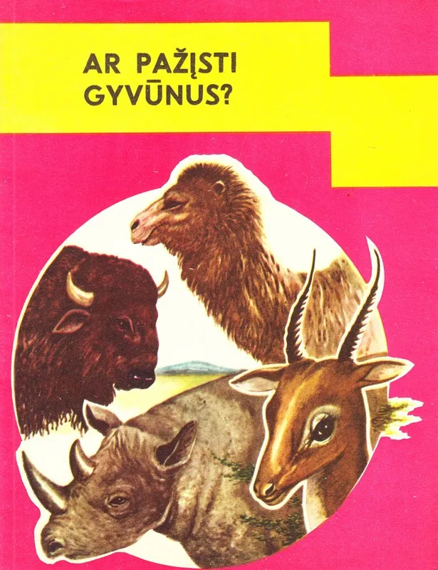 Ar pažįsti gyvūnus?
