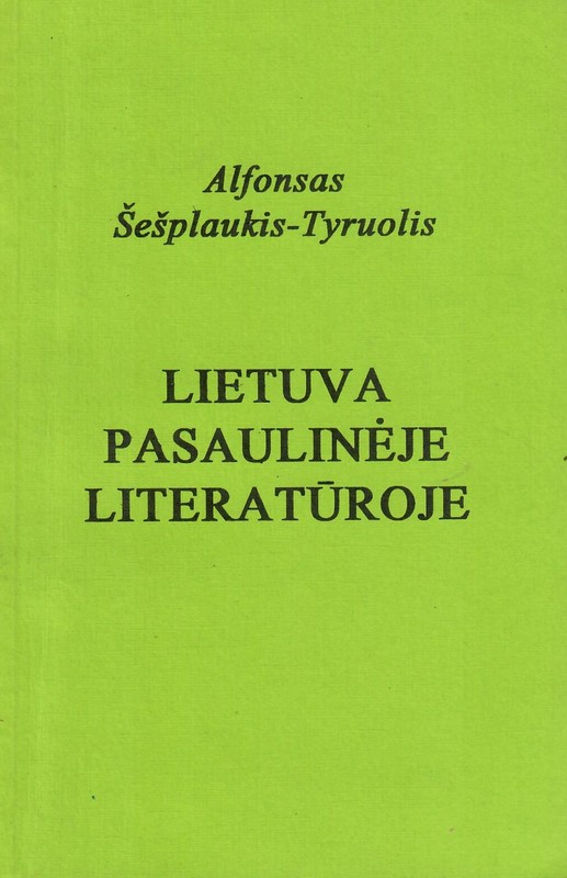 Lietuva pasaulinėje literatūroje