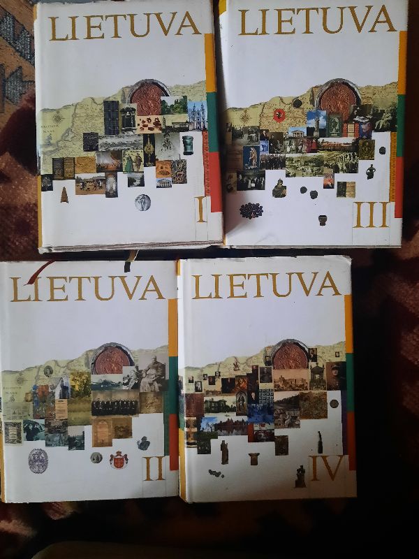 Enciklopedija. Lietuva. 1-4 tomai