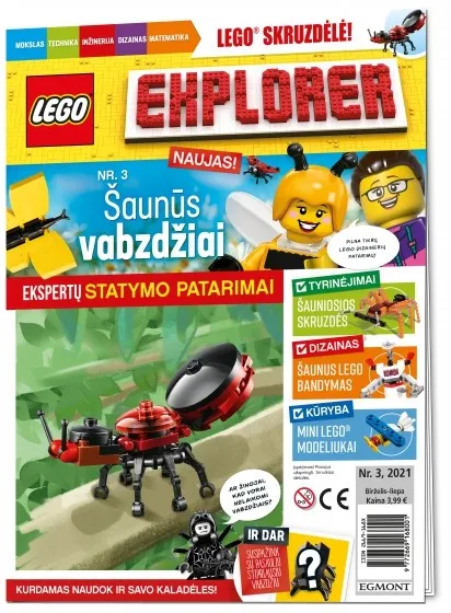 Lego Explorer. Žurnalas 2021/3