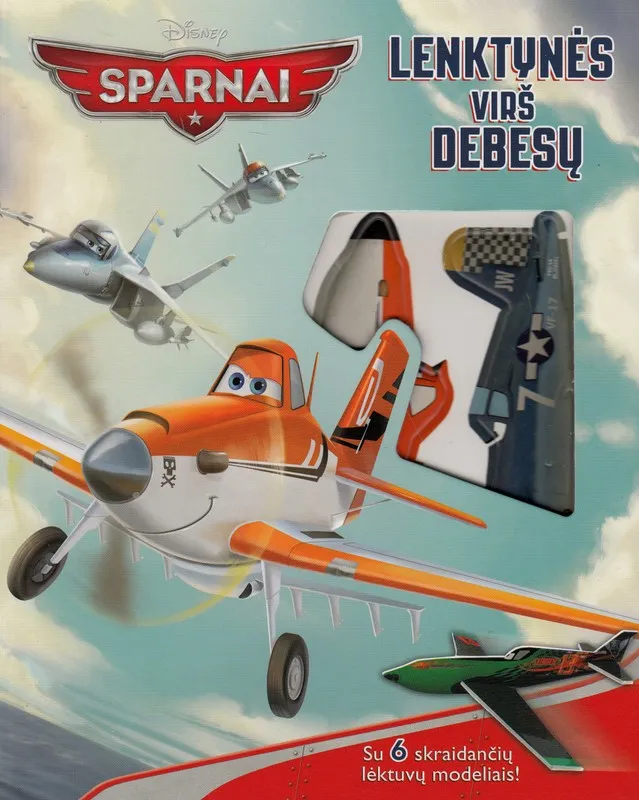 Sparnai. Lenktynės virš debesų (su 6 skraidančių lėktuvų modeliais)