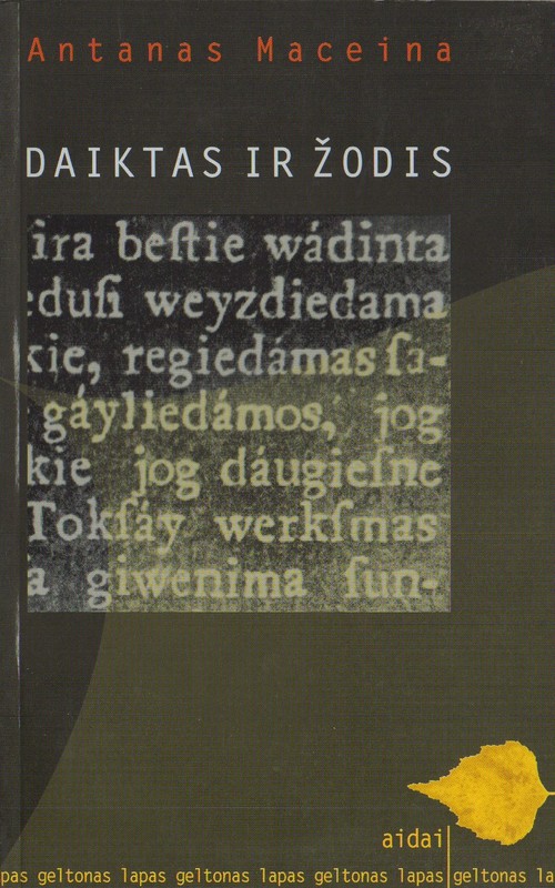 Daiktas ir žodis