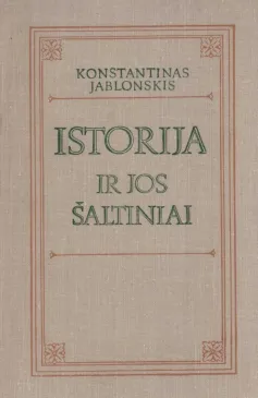 Istorija ir jos šaltiniai