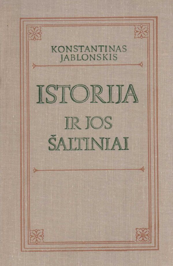 Istorija ir jos šaltiniai