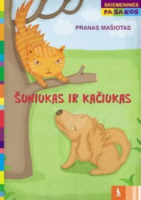Skiemeninės pasakos „Šuniukas ir kačiukas“ 6-7 metų vaikams