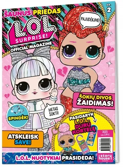 LOL Surprise! Žurnalas 2021/2