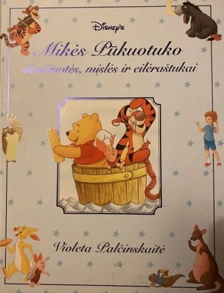Mikės Pūkuotuko skaičiuotės, mįslės ir eilėraščiai