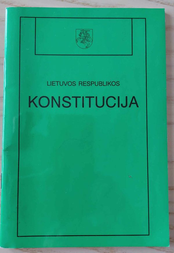 Lietuvos Respublikos Konstitucija