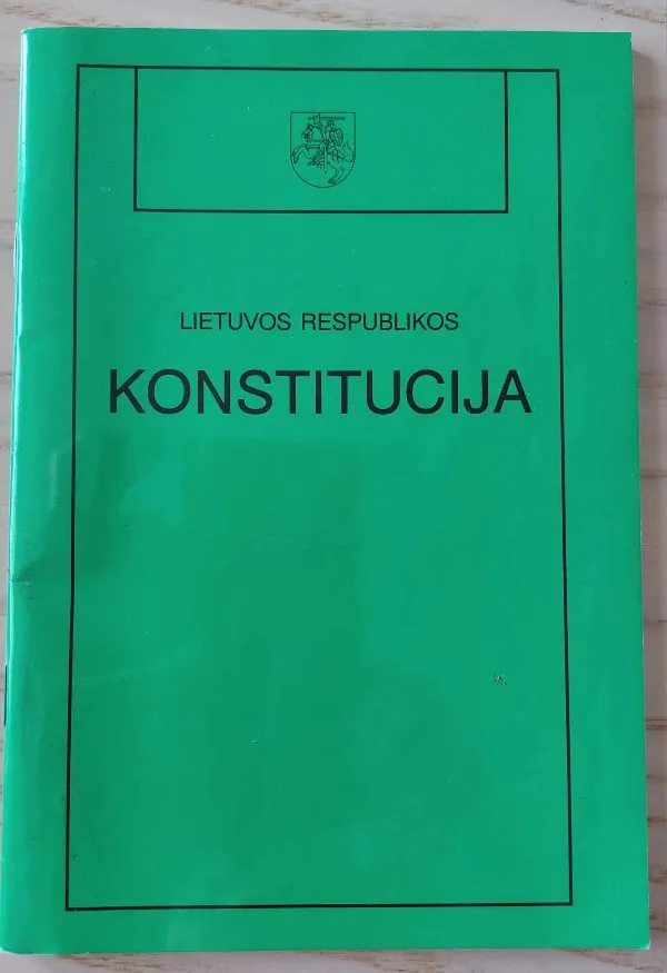 Lietuvos Respublikos Konstitucija