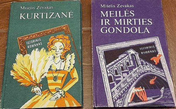 KURTIZANĖ ir MEILĖS IR MIRTIES GONDOLA (2 ir 3 trilogijos dalys)