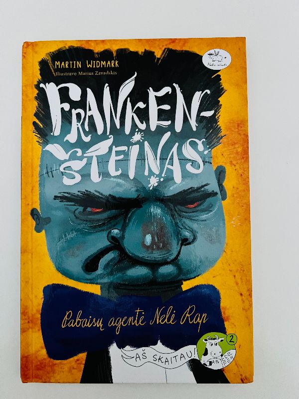 Pabaisų agentė Nelė Rap: Frankenšteinas. Linksmos ir pilnos nuotykių istorijos a