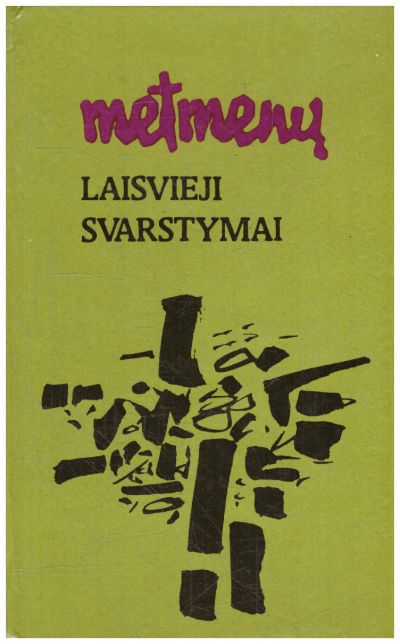 Metmenų laisvieji svarstymai 1959-1989