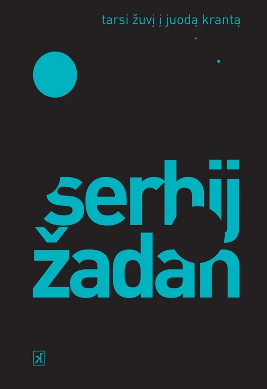 Tarsi žuvį į juodą krantą