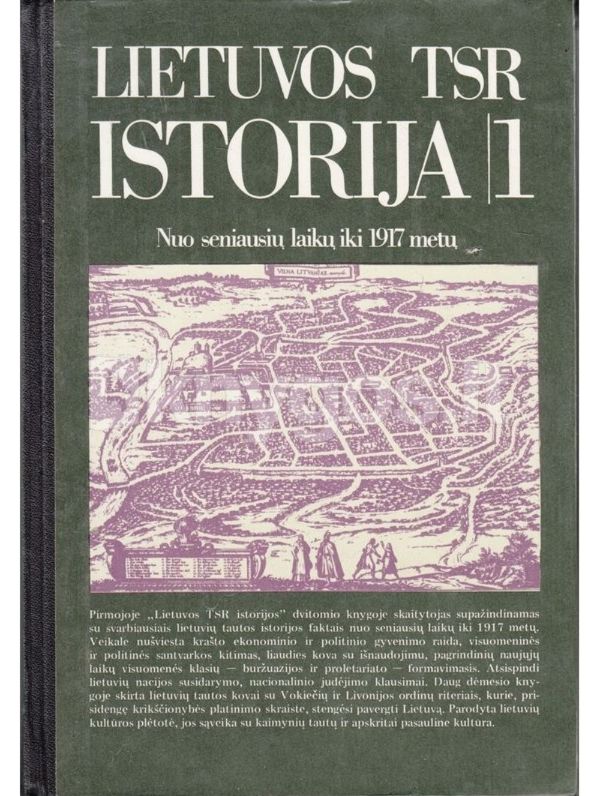 Lietuvos TSRS istorija 1. dalis