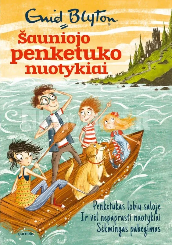 Šauniojo penketuko nuotykiai. 1 knyga. Penketukas lobių saloje. Ir vėl nepaprast