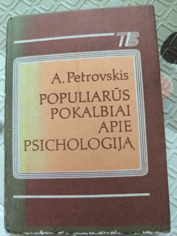 Populiarūs pokalbiai apie psichologiją