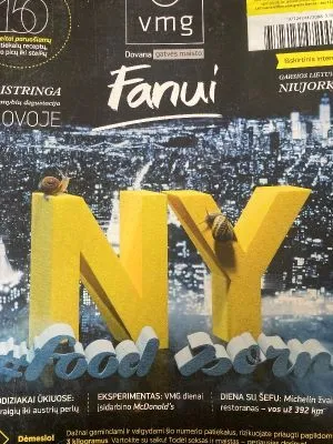 VMG dovana gatvės maisti fanui NY