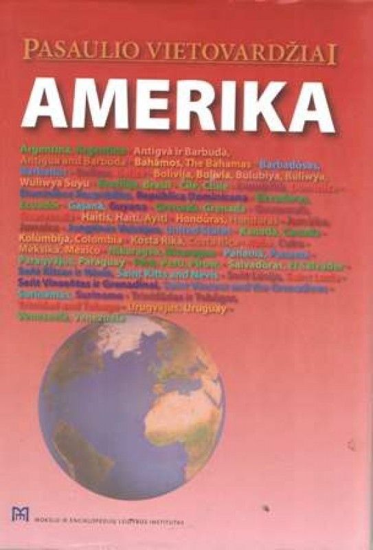 Amerika. Pasaulio vietovardžiai