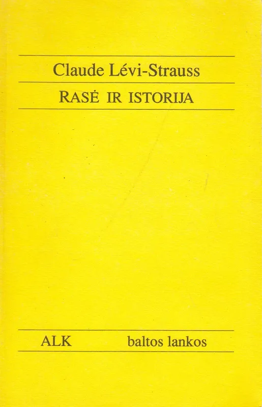Rasė ir istorija