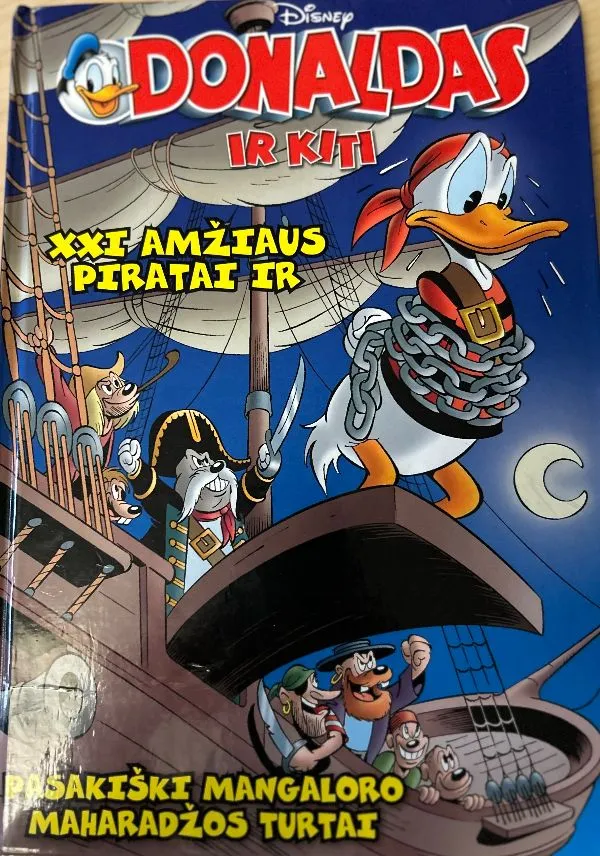 Donaldas ir kiti. XXI amžiaus piratai ir pasakiški Mangaloro Maharadžos turtai