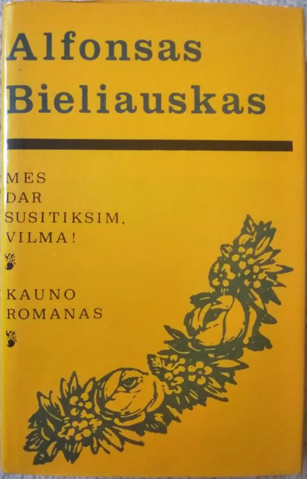 Mes dar susitiksim, Vilma. Kauno romanas.