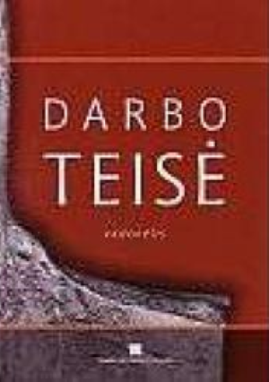 Darbo teisė. Vadovėlis