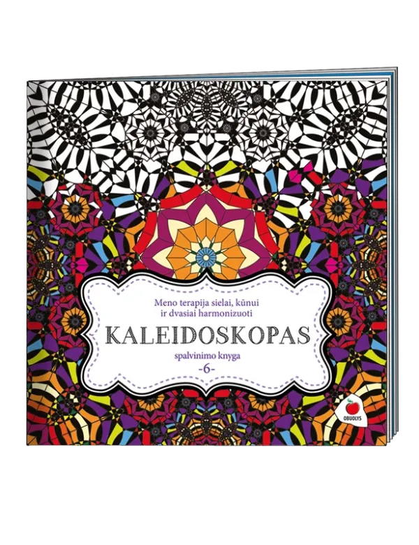 KALEIDOSKOPAS – meno terapija sielai, kūnui ir dvasiai harmonizuoti! spalvinimas