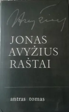 Jonas Avyžius. Raštai II tomas