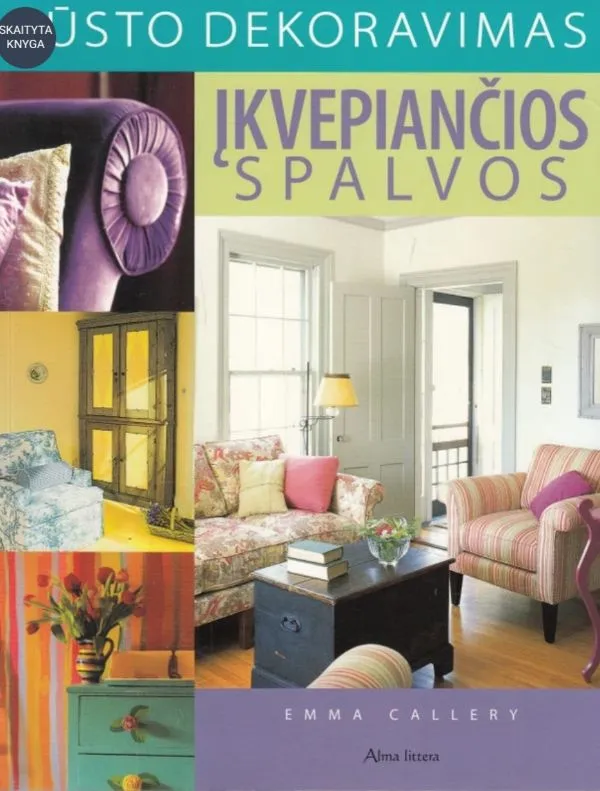 Būsto dekoravimas. Įkvepiančios spalvos
