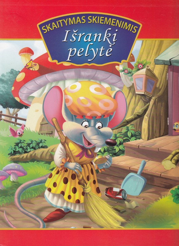 Išranki pelytė. Skaitymas skiemenimis
