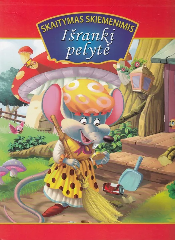 Išranki pelytė. Skaitymas skiemenimis