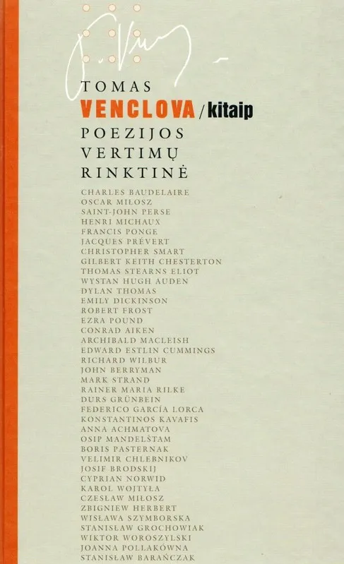 Kitaip. Poezijos vertimų rinktinė